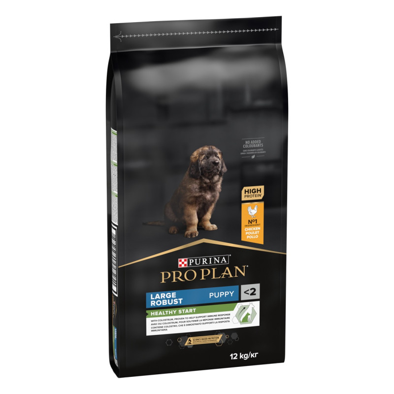 Purina Pro Plan Puppy Large Robust Healthy Start сухий корм для цуценят великих порід з куркою 12 кг - фото 2