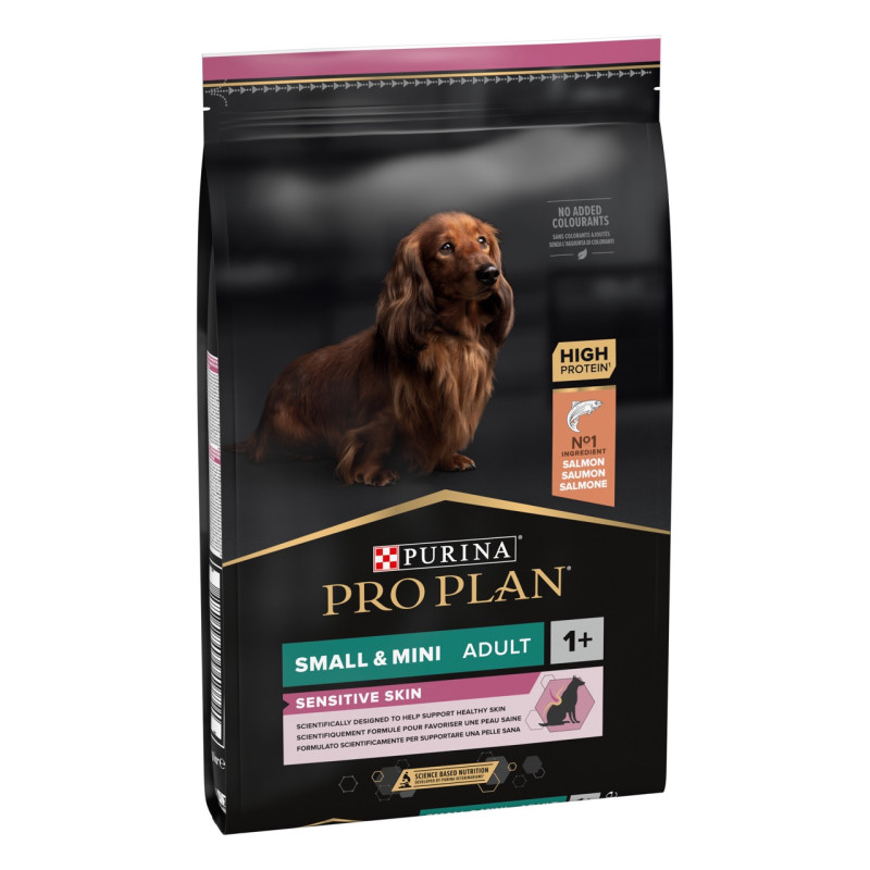 Purina Pro Plan Small & Mini Sensitive Skin сухой корм для собак малых пород с лососем 700 гр - фото 2