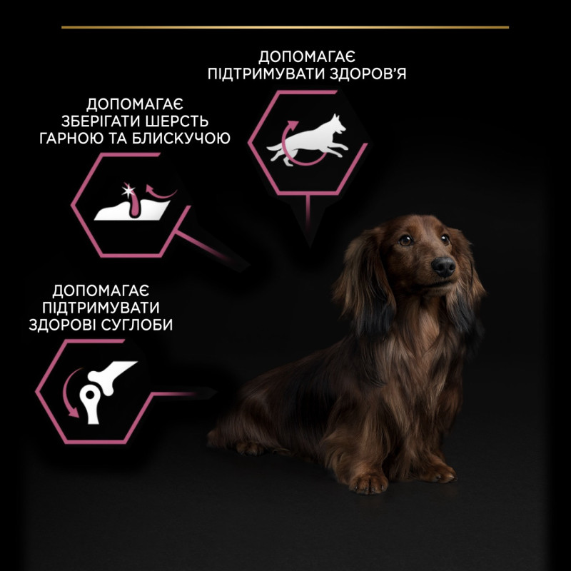 Purina Pro Plan Small & Mini Sensitive Skin сухий корм для собак малих порід з лососем 700 гр - фото 5