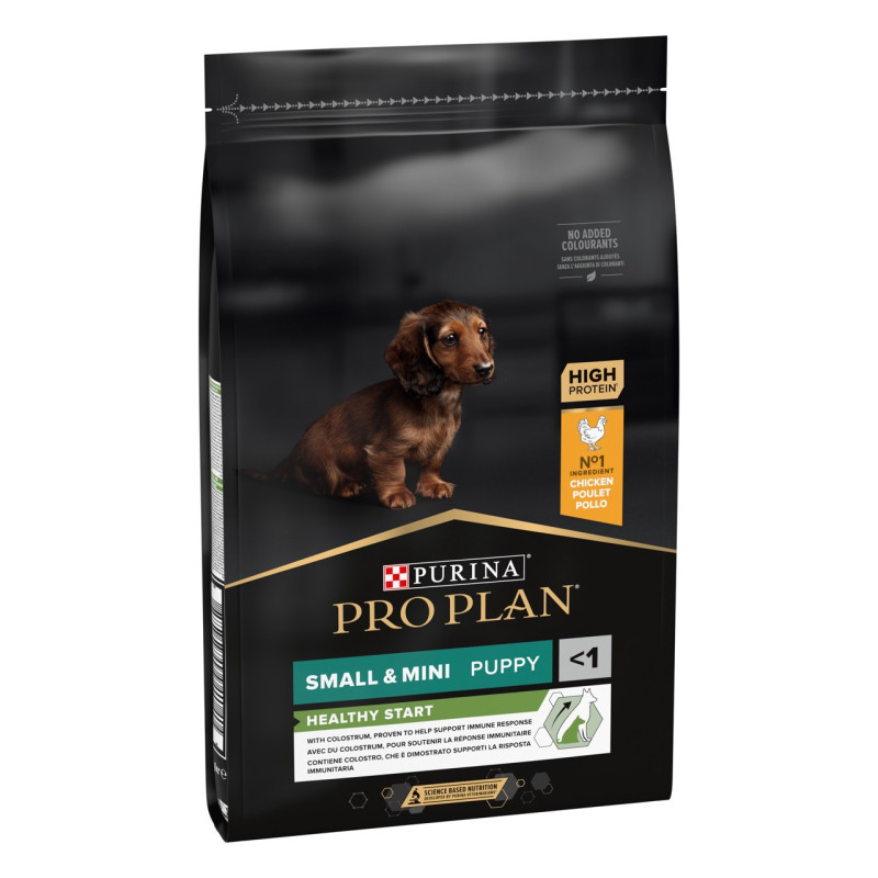 Purina Pro Plan Puppy Small & Mini Healthy Start сухой корм для щенков малых пород с курицей 7 кг - фото 2