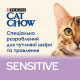 Cat Chow Sensitive Salmon сухий корм для котів з лососем 15 кг - фото 3