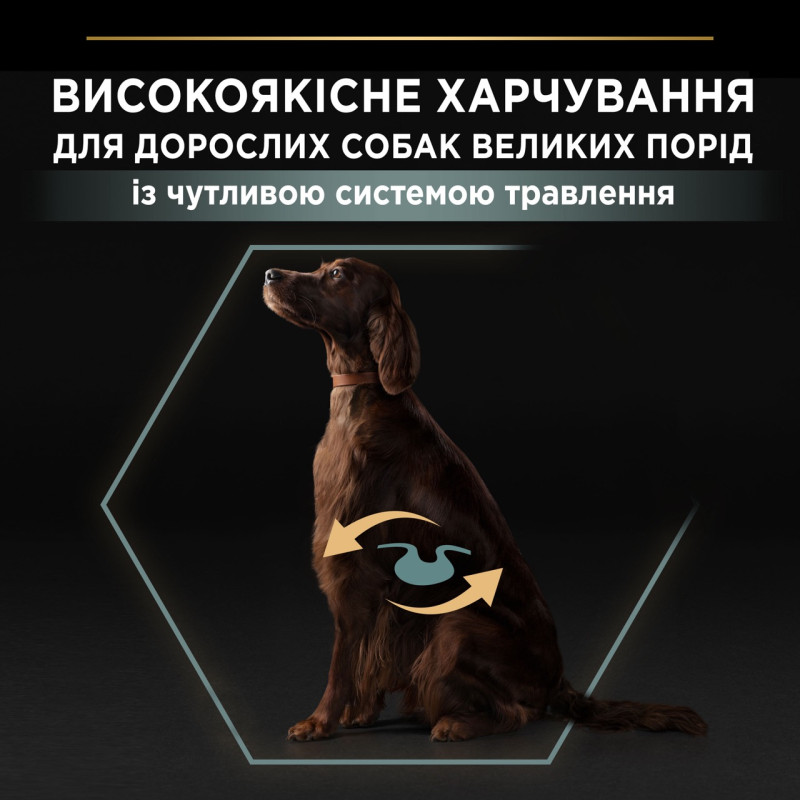 Purina Pro Plan Large Athletic Sensitive Digestion сухий корм для великих собак з ягням 14 кг - фото 3