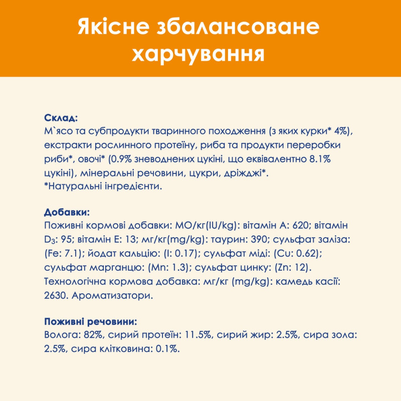 Cat Chow Adult вологий корм для котів з куркою 85 гр - фото 5
