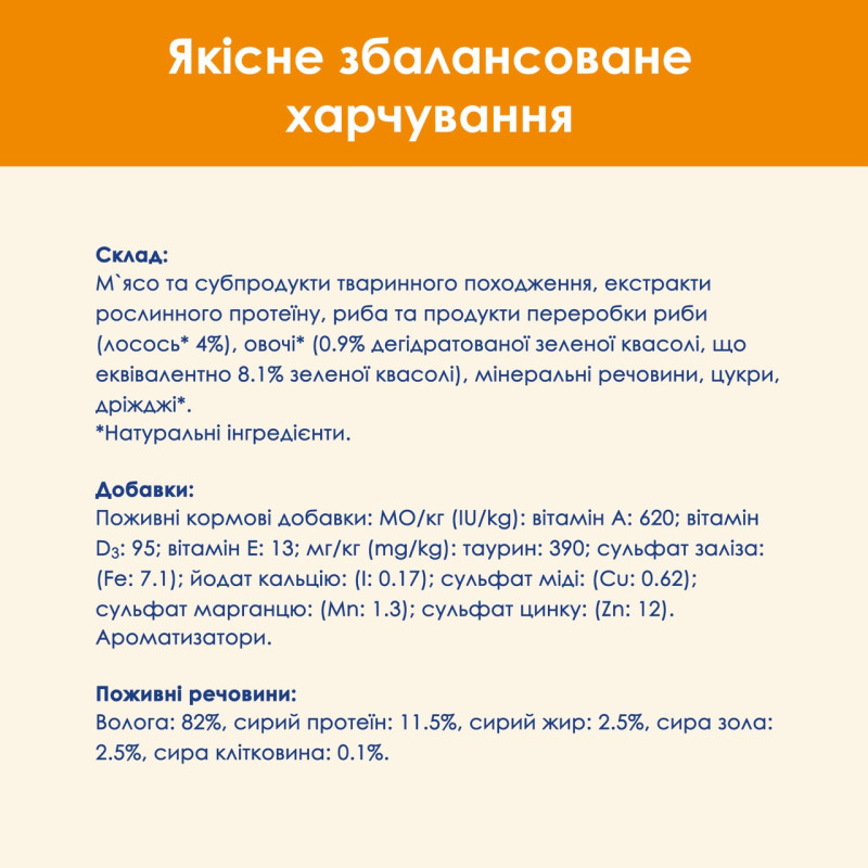 Cat Chow Adult вологий корм для котів з лососем 85 гр - фото 5