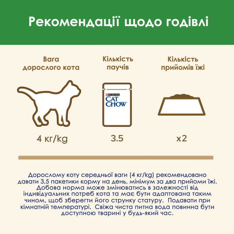 Cat Chow Sterilized вологий корм для стерилізованих котів з куркою 85 гр - фото 6