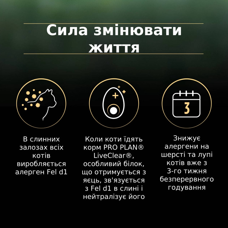 Purina Pro Plan LiveClear Kitten сухой корм для котят с индейкой 1.4 кг - фото 9