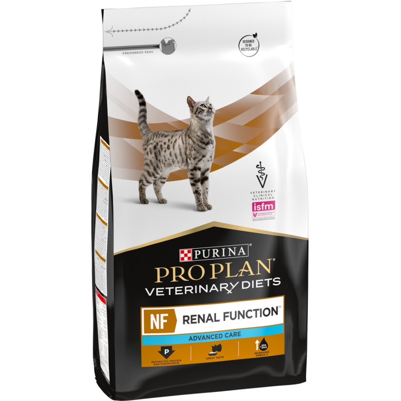 Purina Veterinary Diets NF Renal сухий корм для котів із захворюваннями нирок 350 гр - фото 2