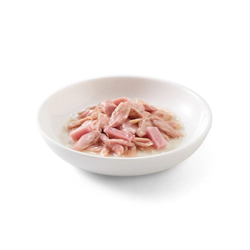 Schesir Tuna Ham вологий корм з тунцем та шинкою для котів, 140 гр - фото 3