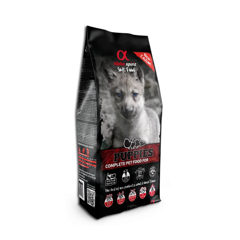 Alpha Spirit The Only One Puppies сухий корм для щенят з індичкою та рибою, 12 кг - фото 2