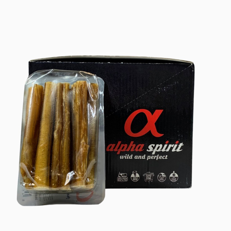 Alpha Spirit Bully Stick лакомство для собак из бычьего корня, размер M, 12 шт - фото 2