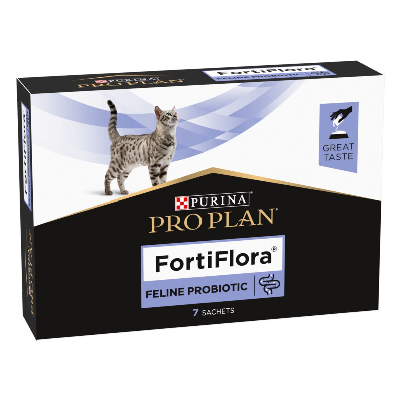 Purina Veterinary Diets FortiFlora Feline пробиотическая добавка для котов и котят 1 гр х 7 шт - фото 2