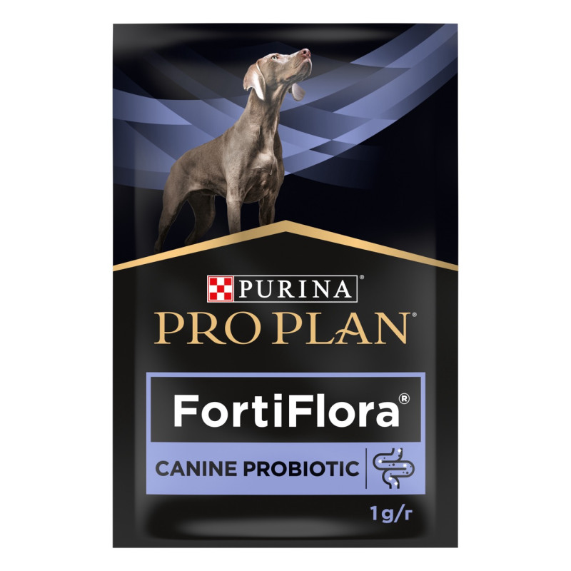 Purina Veterinary Diets FortiFlora Canine пробиотическая добавка для собак та щенят 1 гр х 7 шт - фото 3