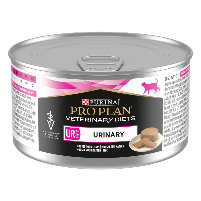 Purina Veterinary Diets UR Urinary влажный корм для кошек с заболеваниями нижних мочевыводящих путей 195 гр - фото 2