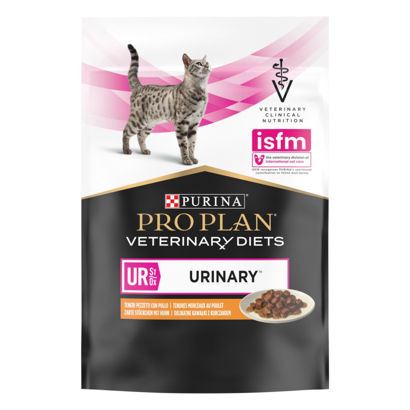 Purina Veterinary Diets UR Urinary влажный корм для кошек с мочекаменной болезнью 85 гр х 10 шт - фото 3
