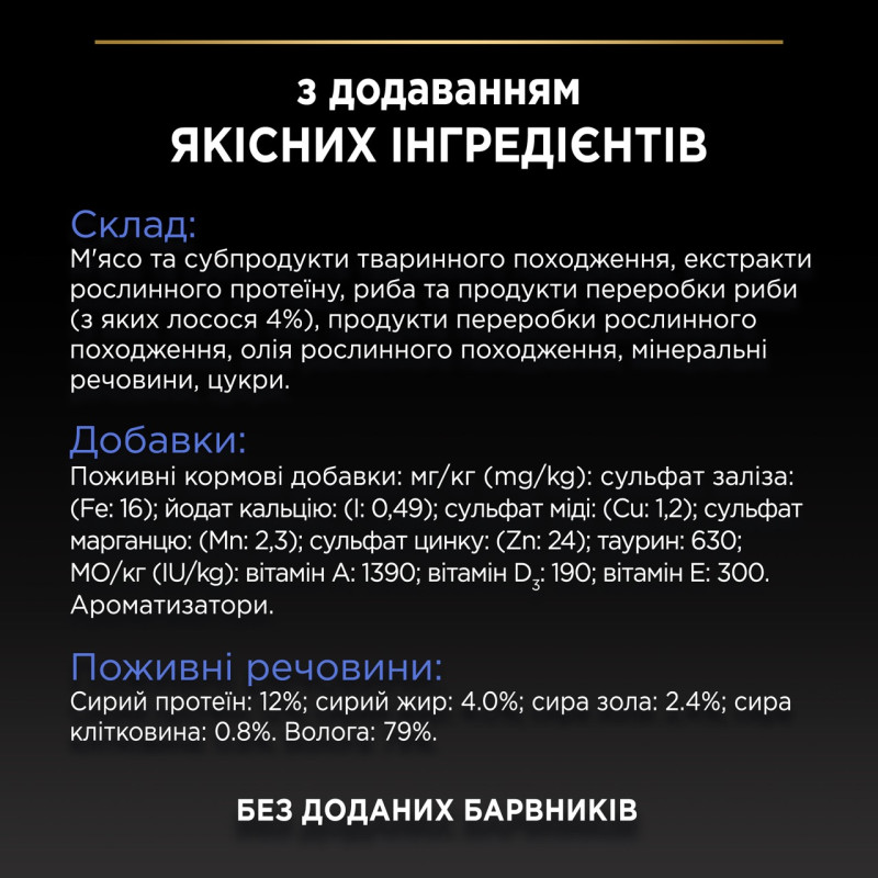 Purina Pro Plan Indoor вологий корм для котів з лососем 85 гр - фото 7