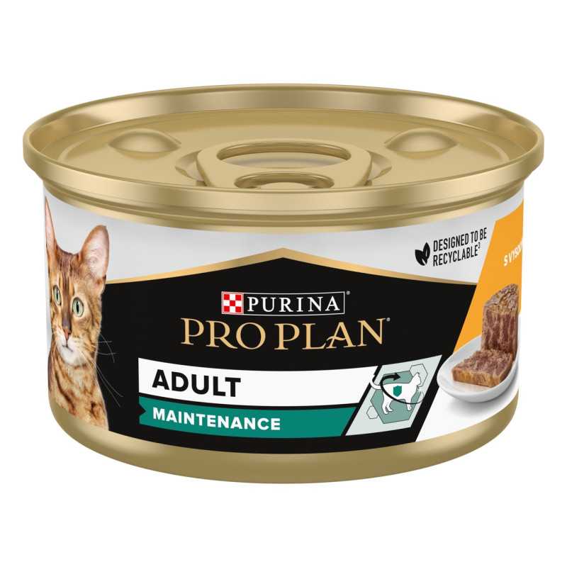 Purina Pro Plan Adult вологий корм для котів з куркою 85 гр - фото 2