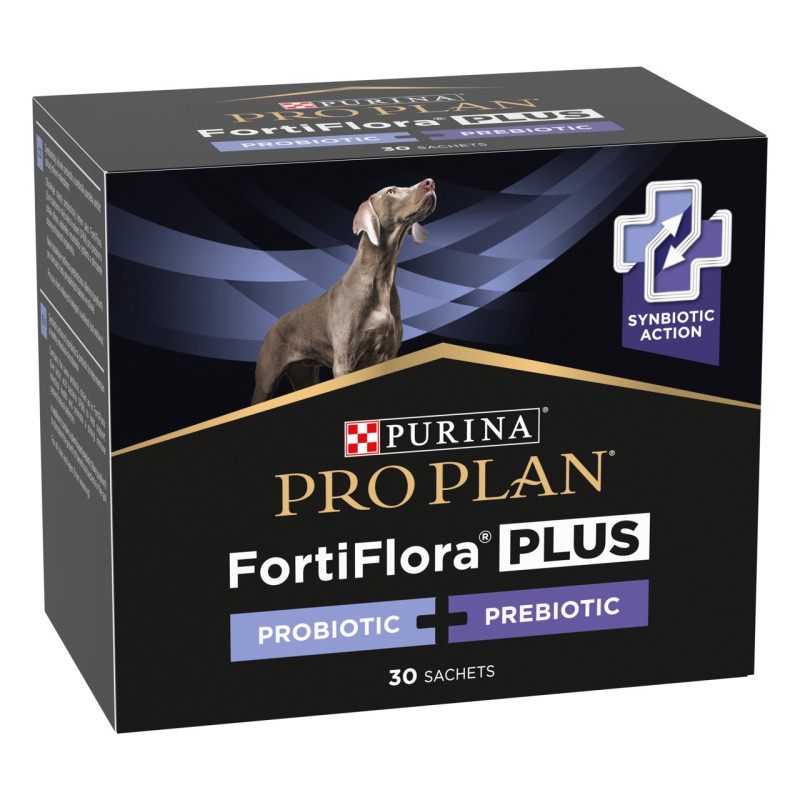 Purina Veterinary Diets FortiFlora Plus Canine пробиотическая добавка для собак та щенят 2 гр х 30 шт - фото 2