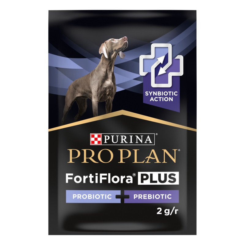 Purina Veterinary Diets FortiFlora Plus Canine пробиотическая добавка для собак та щенят 2 гр х 30 шт - фото 3