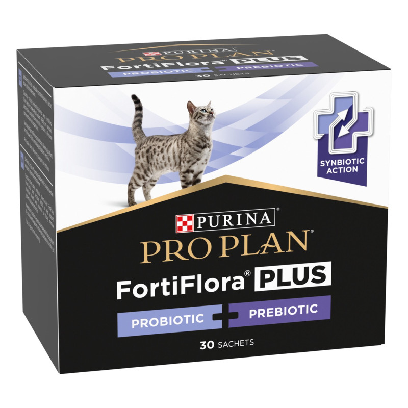 Purina Veterinary Diets FortiFlora Plus Feline пробиотическая добавка для котов и котят 1.5 гр х 30 шт - фото 2