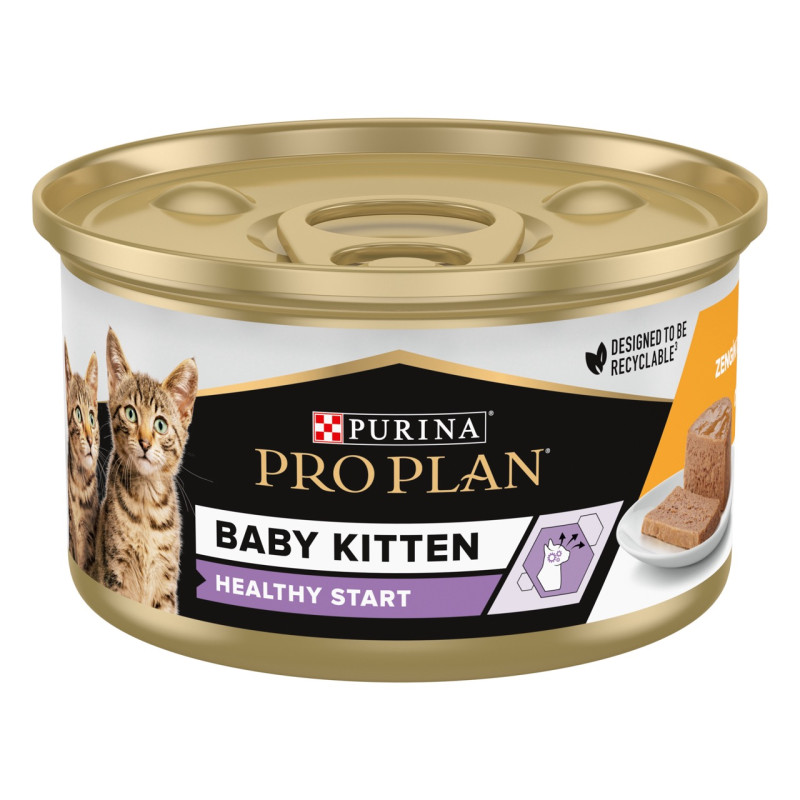 Purina Pro Plan Baby вологий корм для кошенят з куркою 85 гр - фото 2