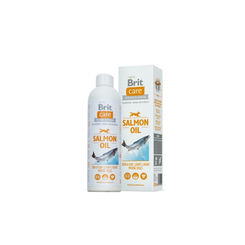 Brit Care Salmon Oil олія лосося для собак, 250 мл - фото 2