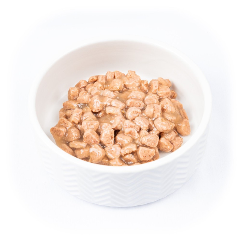 Brit Premium Cat Salmon Sterilized вологий корм із лососем для стерилізованих котів, 100 гр - фото 2