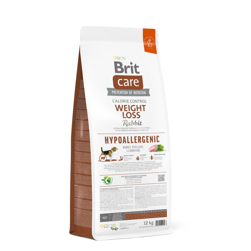 Brit Care Weight Loss Rabbit сухий корм для собак з надмірною вагою, 12 кг - фото 2