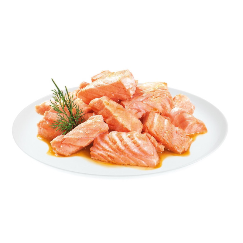 Brit Premium Delicate Fillets in Gravy Salmon For Sterilised влажный корм с лососем для стерилизованных котов, 85 гр - фото 2