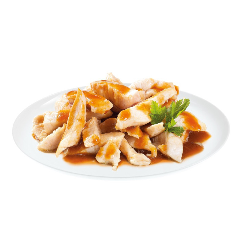 Brit Premium Delicate Fillets in Gravy Chicken for Kitten влажный корм для котят с курицей, 85 гр - фото 2