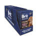 Brit Premium Fillets in Gravy Turkey & Carrots Puppy влажный корм для щенят с индейкой, 85 гр - фото 4