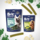 Brit Premium Dental Snacks M лакомство для чистки зубов у собак, 180 гр - фото 2