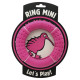 Kiwi Walker Ring Mini іграшка для собак, 13.5 см, рожевий - фото 2