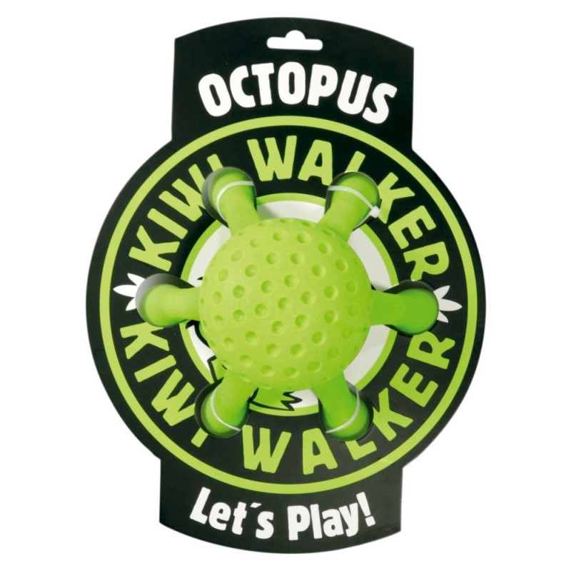 Kiwi Walker Octopus Mini іграшка для собак, 12 см, зелений - фото 4