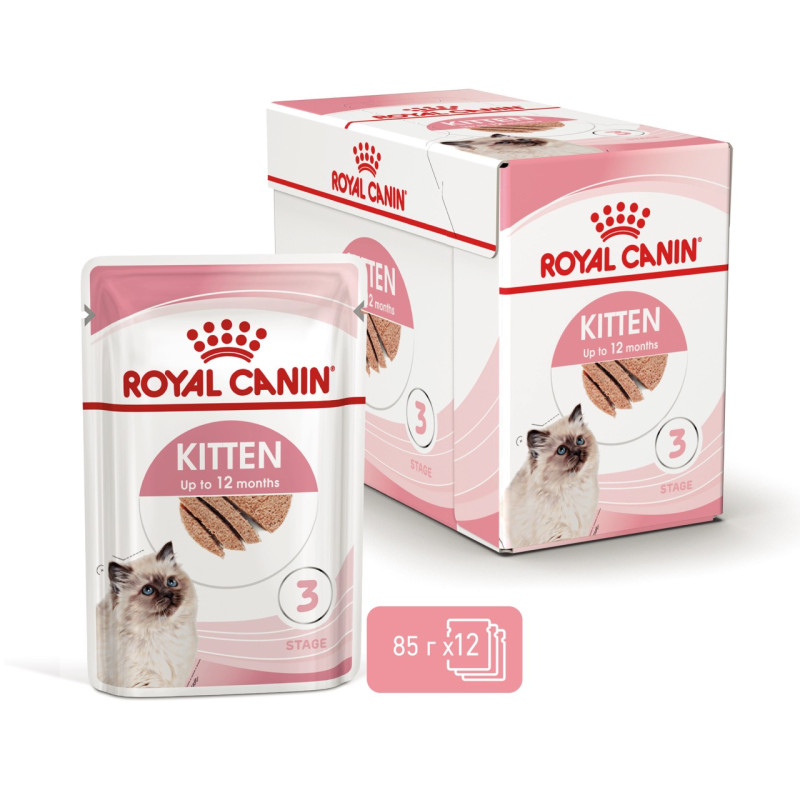Royal Canin Kitten Loaf влажный корм для котят всех пород 85 гр - фото 2