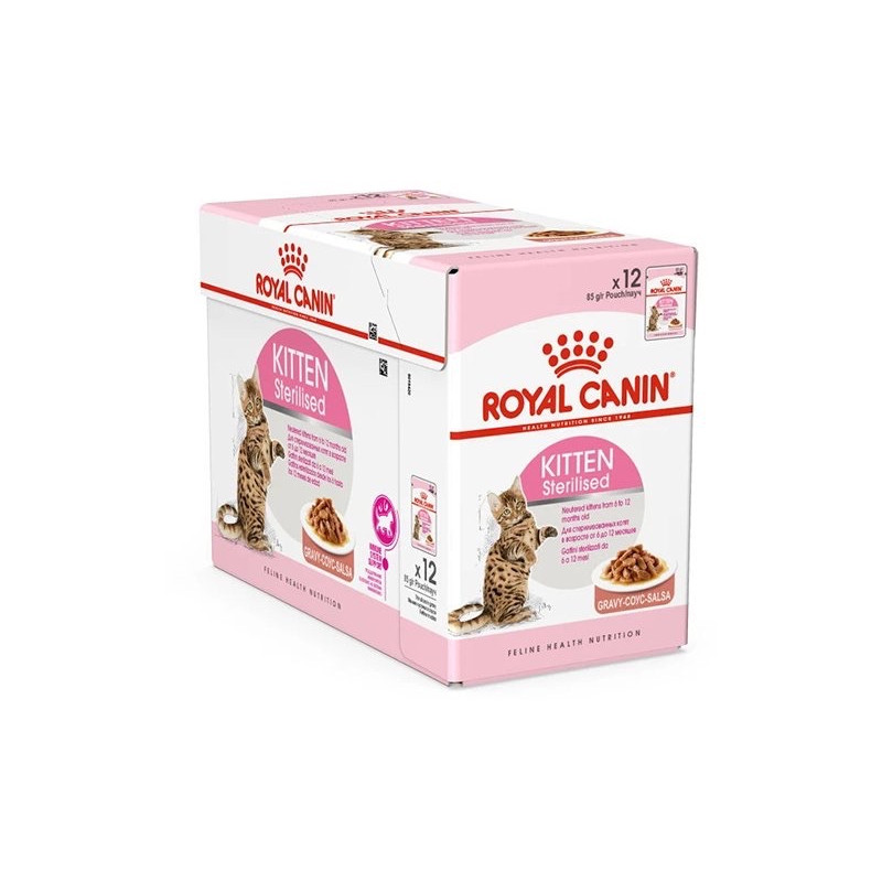 Royal Canin Kitten Sterilised влажный корм для стерилизованных котят всех пород 85 гр - фото 2