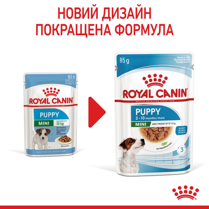 Royal Canin Mini Puppy влажный корм для щенят малых пород 85 гр - фото 16