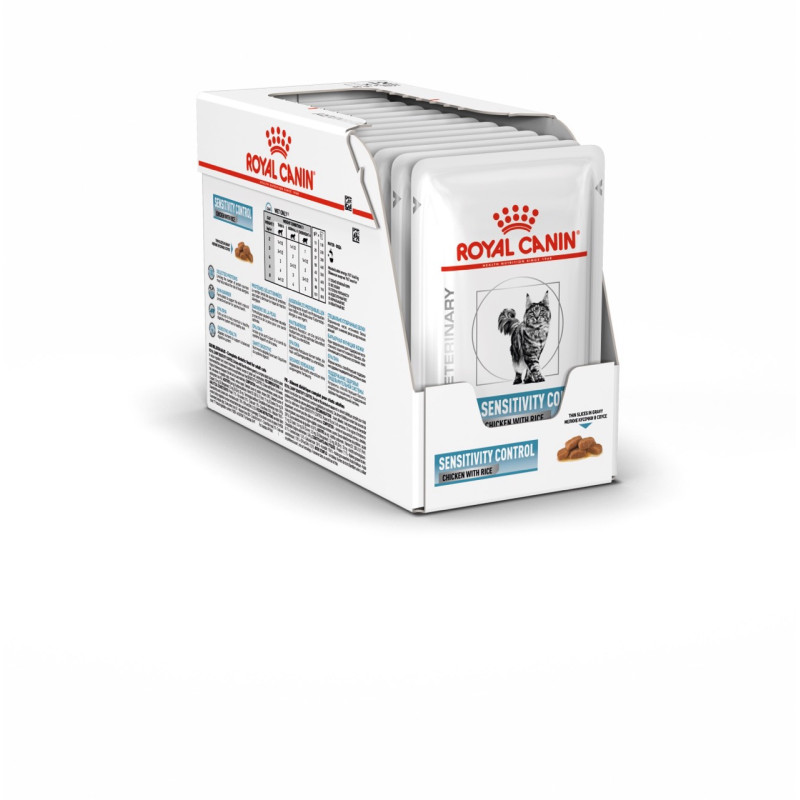 Royal Canin Sensitivity Control Feline Pouches влажный корм для котов с проявлениями аллергии 85 гр - фото 2