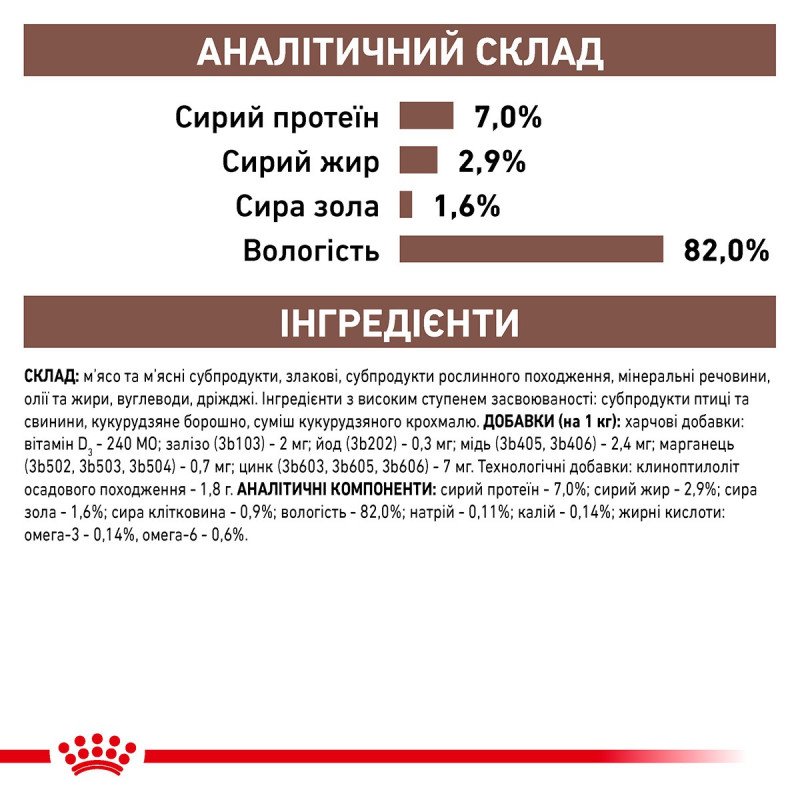 Royal Canin Gastrointestinal Moderate Calorie Feline Pouches вологий корм для котів із захворюваннями ШКТ 85 гр - фото 6