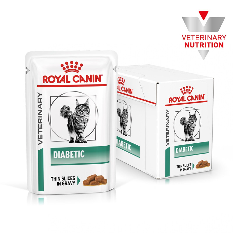 Royal Canin Diabetic Feline Pouches влажный корм для котов с сахарным диабетом 85 гр - фото 2