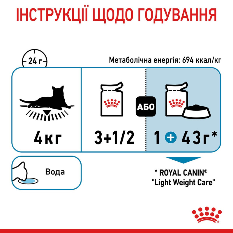 Royal Canin Light Weight Care влажный корм для снижения веса у котов 85 гр - фото 14