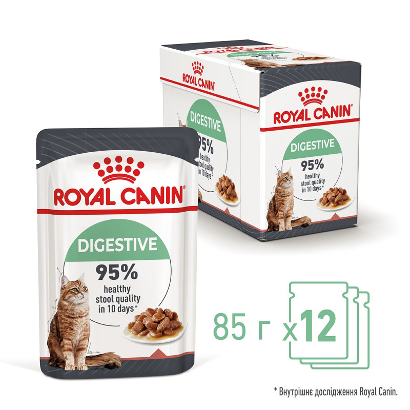 Royal Canin Digest Care влажный корм для котов с чувствительным пищеварением 85 гр - фото 10