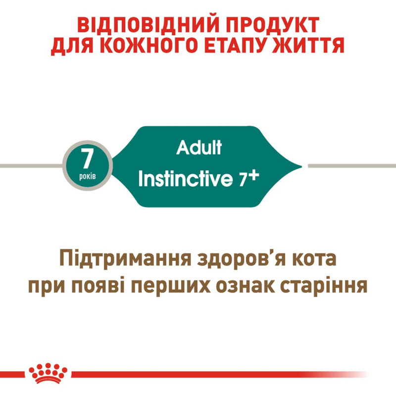 Royal Canin Instinctive 7+ влажный корм для котов пожилого возраста 85 гр - фото 6