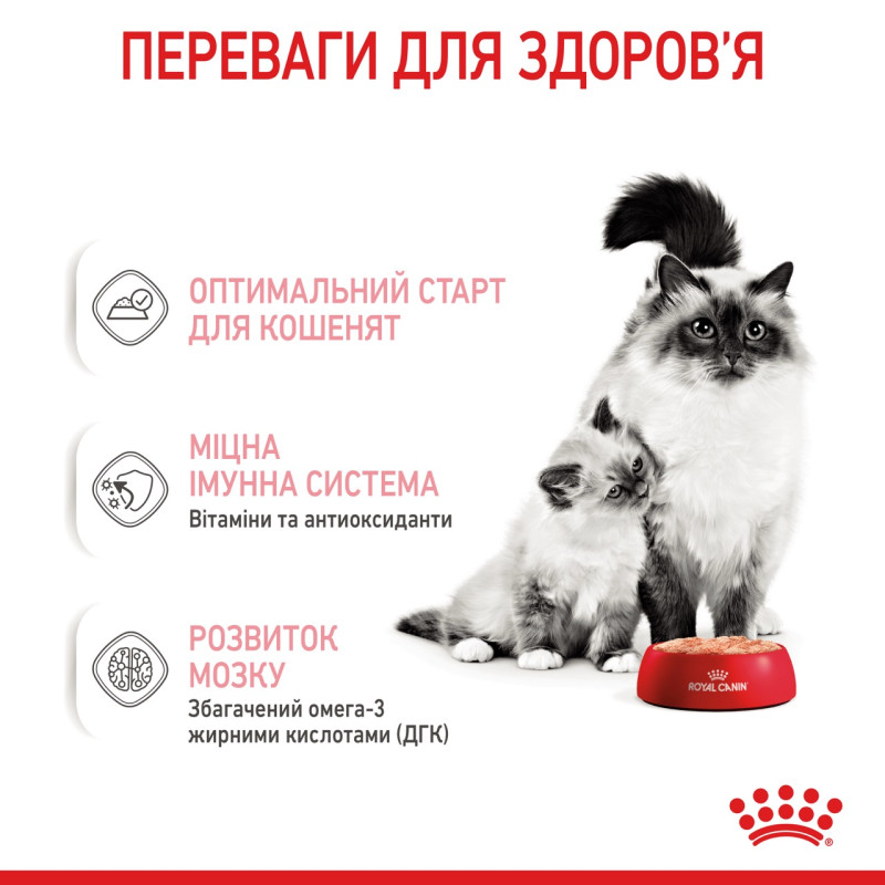Royal Canin Babycat Instinctive влажный корм для первого прикорма котят 195 гр - фото 2