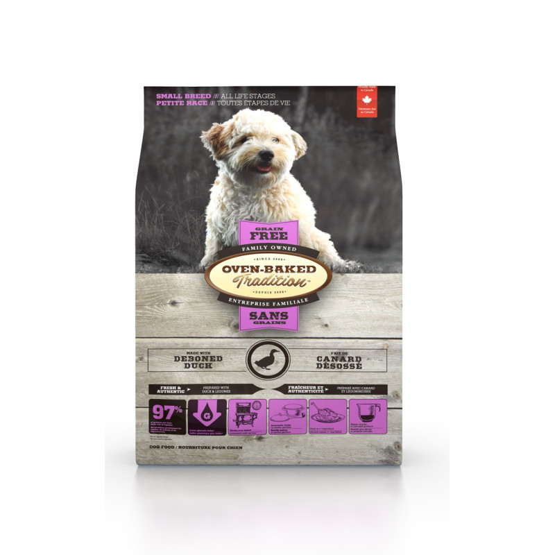 Oven-Baked Tradition Dog Small Breed Duck GF сухий корм з качкою для собак малих порід 2.27 кг - фото 2