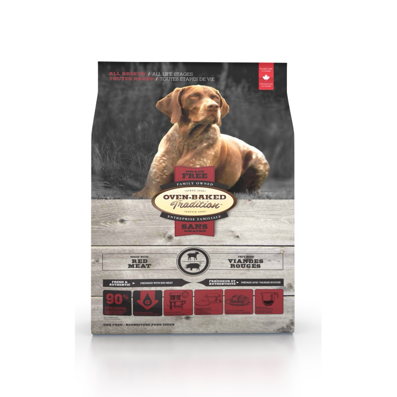 Oven-Baked Tradition Dog Red Meat GF сухий корм з червоним м'ясом для собак будь-якого віку 11.34 кг - фото 2