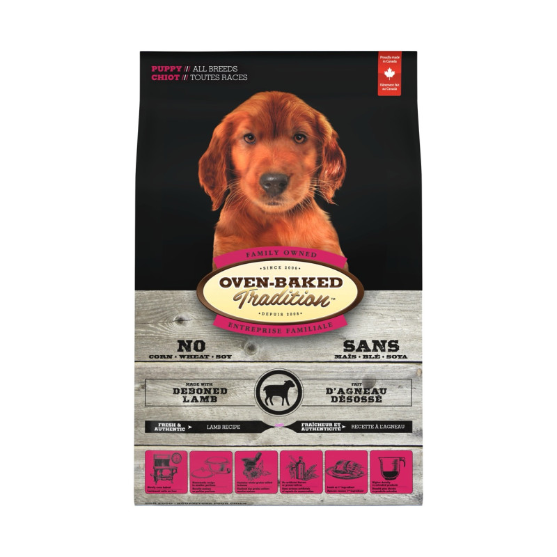 Oven-Baked Tradition Puppy Lamb сухой корм с ягненком для щенят 10.44 кг - фото 2