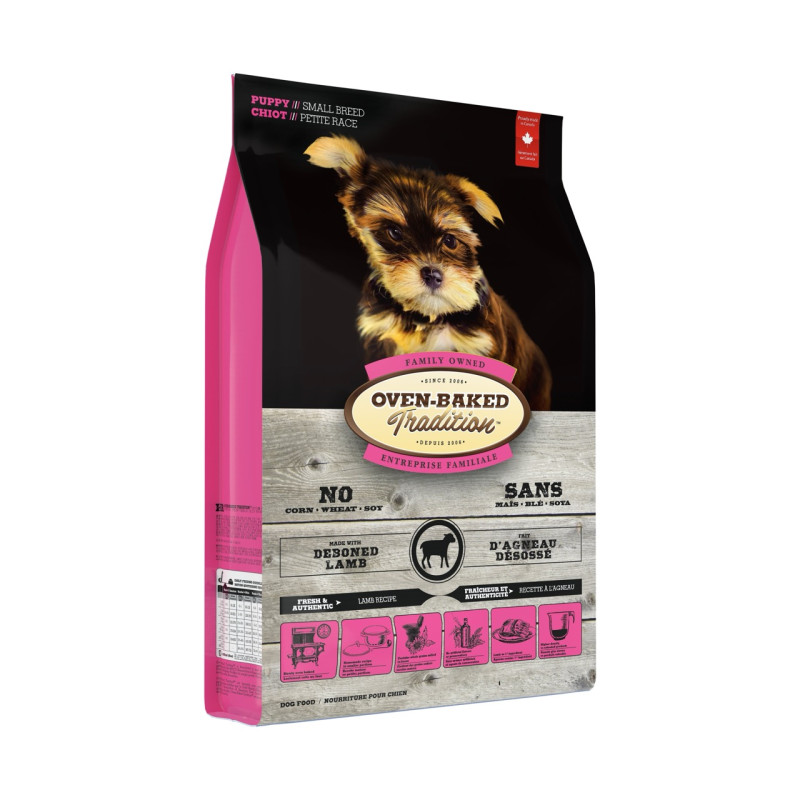 Oven-Baked Tradition Puppy Small Breed Lamb сухий корм з ягнятком для цуценят дрібних порід 2.27 кг - фото 3
