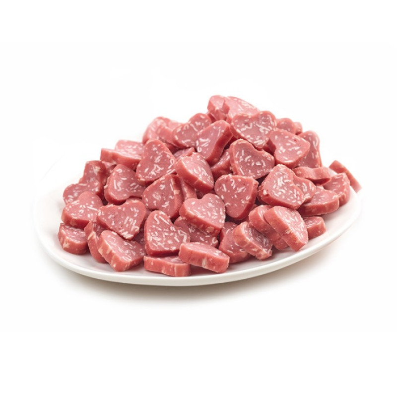 Wanpy Chicken Jerky & Codfish Hearts лакомство для котов с курицей и треской, 80 гр - фото 2