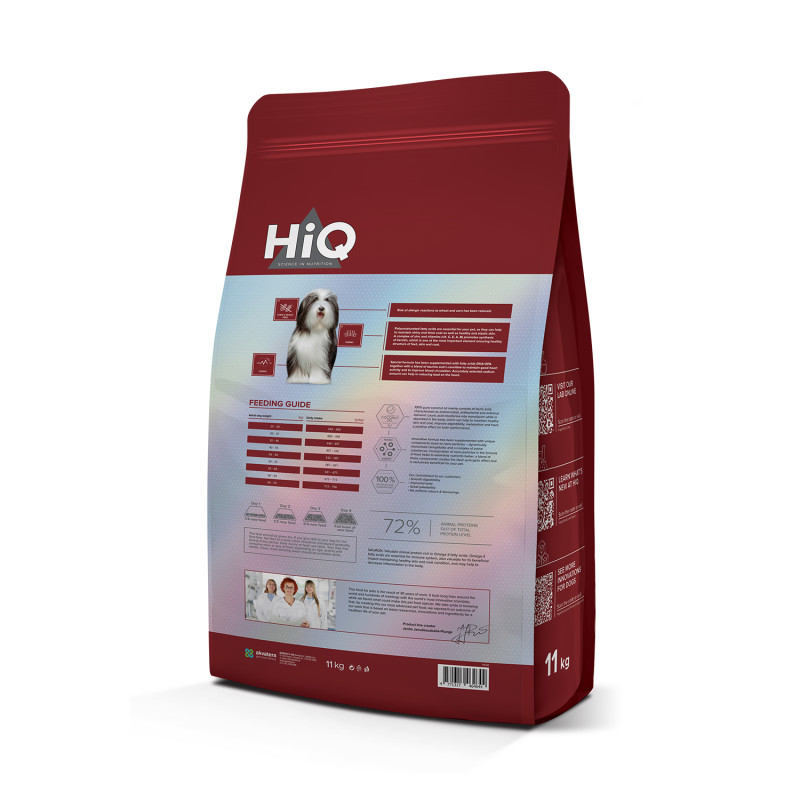 HiQ Maxi Adult Salmon сухий корм з лососем для собак великих порід 11 кг - фото 2