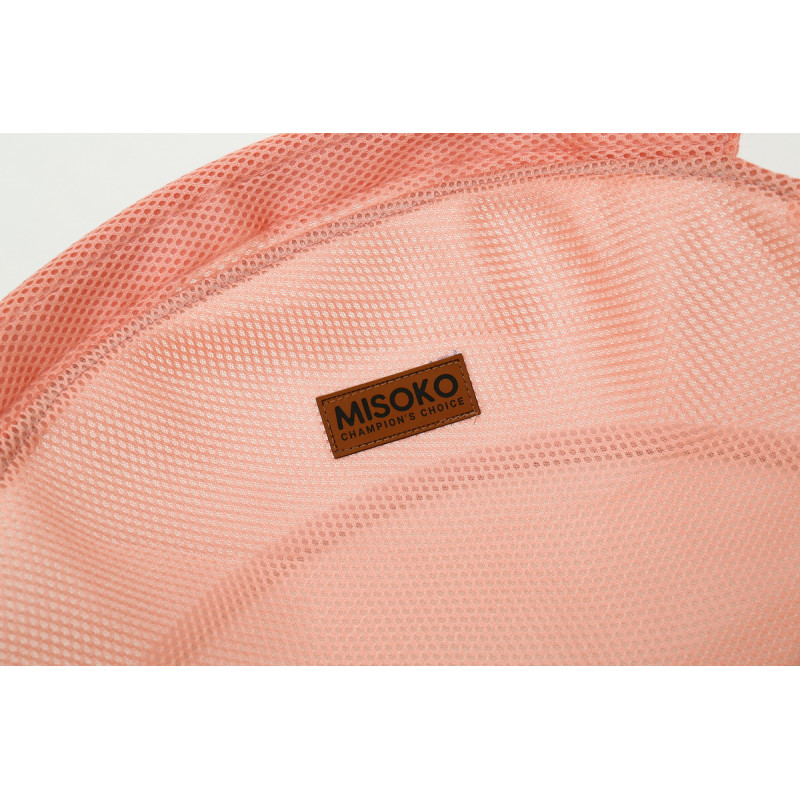 MISOKO&CO Pet bed round лежак складной для собак и кошек, 45x45x22 см, розовый - фото 2
